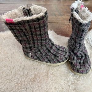 Roxy Toddler Boot - Plaid